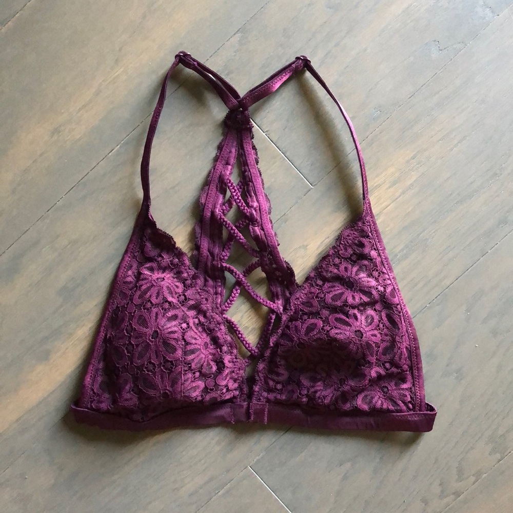 Lace up bralette